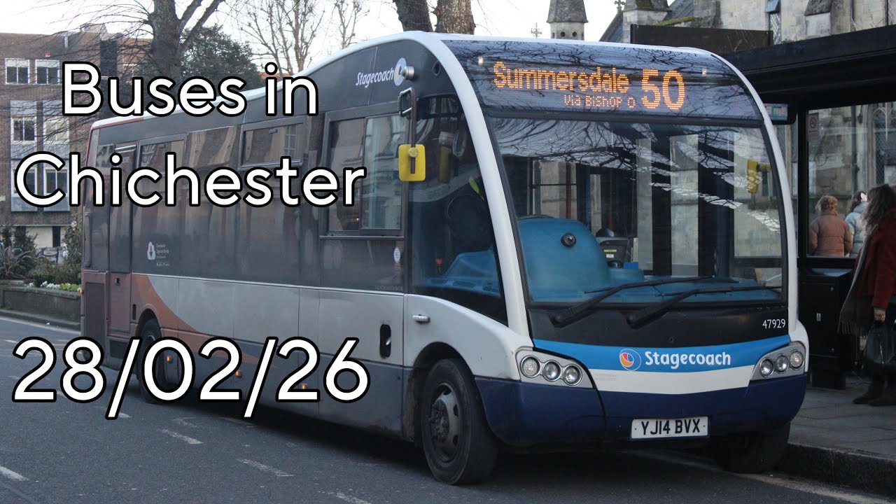 Buses in Chichester 28/02/26