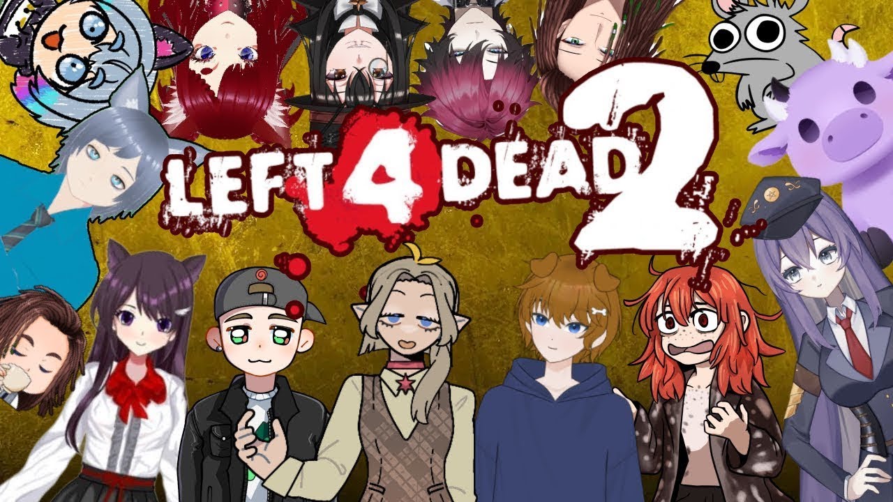 Left 4 Dead 2 Vtuber collab part 1 #vtuber #collab #left4dead2