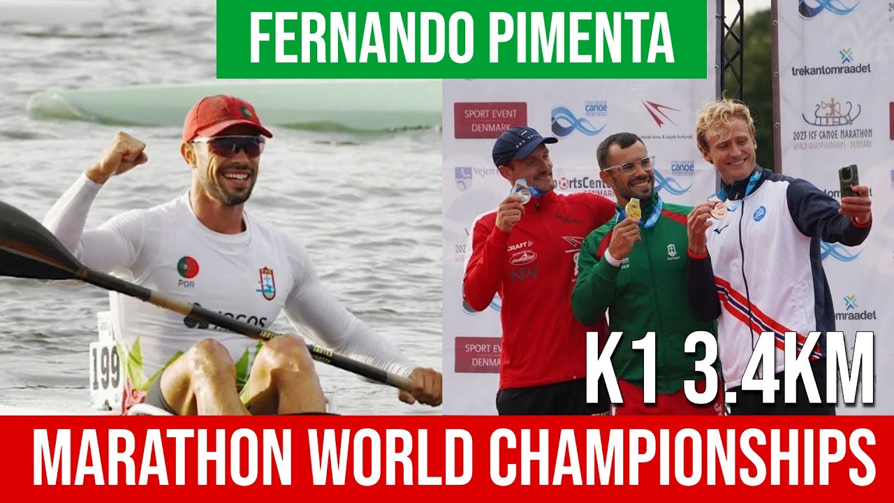 K1 Men Short Race 3.4km 🔥 FERNANDO PIMENTA CHAMPION 😱 | Marathon World Championships DENMARK 2023