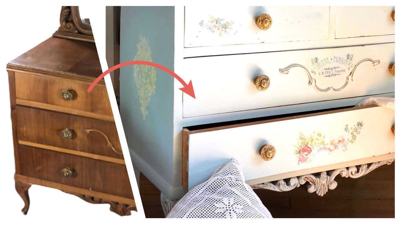 Старая мебель / как превратить ее в красивую, легкую и эффектную