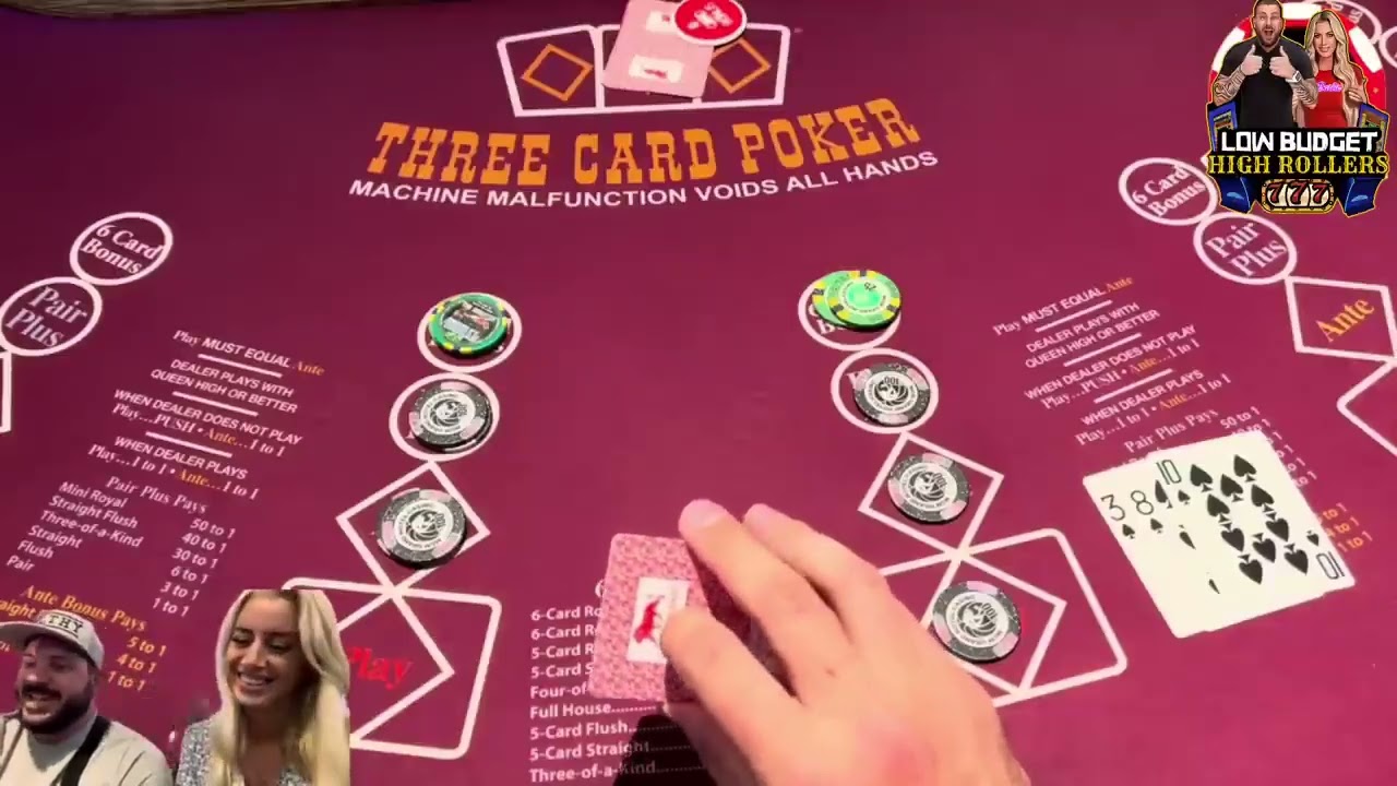 I ASKED FOR THIS AND GOT IT ON 3 CARD POKER!