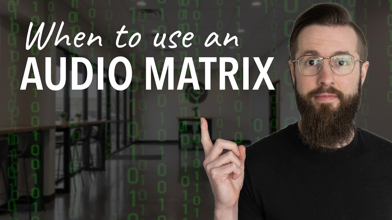 Когда использовать аудиоматрицу | Behringer X32 Matrix