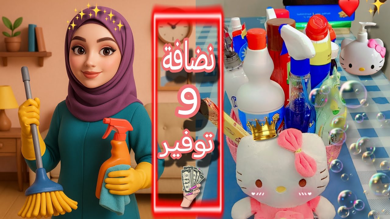 أفضل 10 منظفات هتسهل عليكي شغل البيت ونينجا 🧼🌺♥