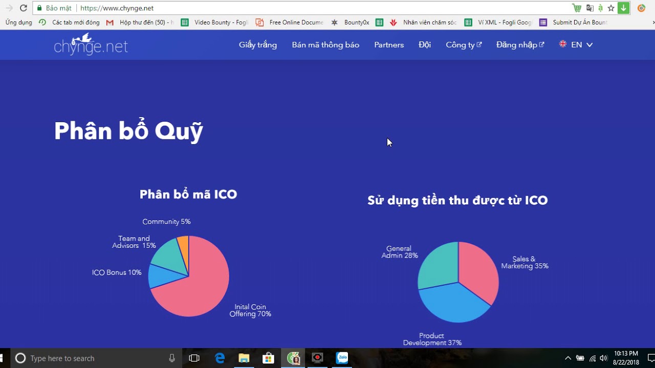 Chynge.net ICO REVIEW - Token