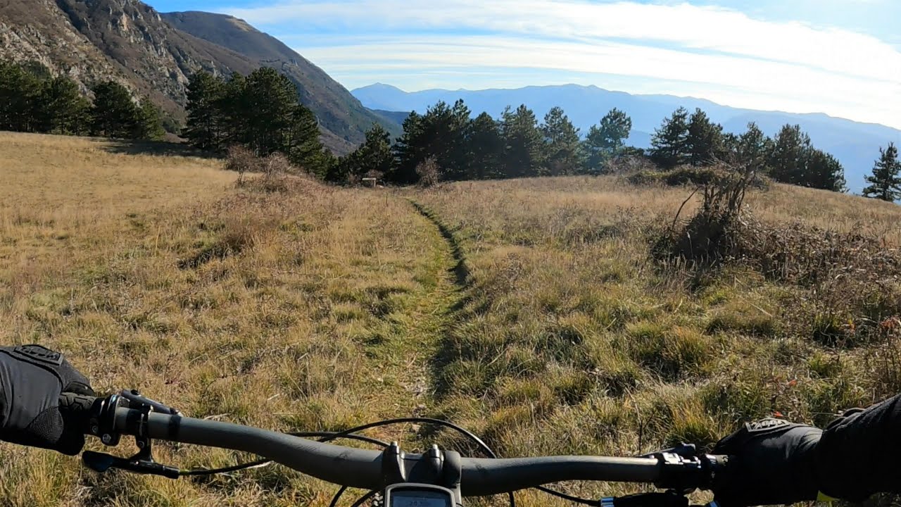 MTB - Discesa da Monte Corvo a Popoli (27/12/2022).
