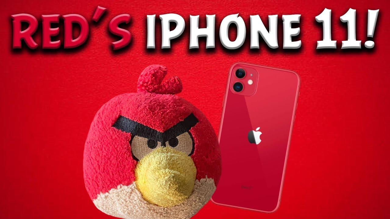 Плюшевая игрушка Angry Birds - iPhone 11 от Red!