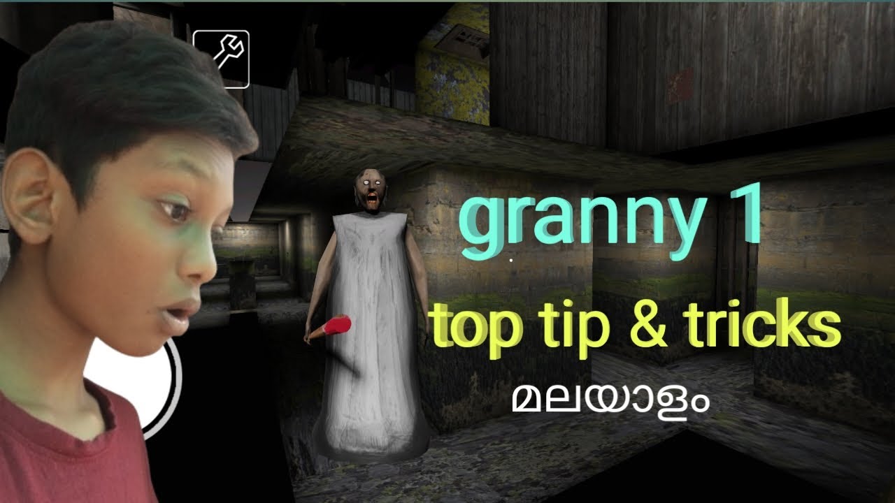 GRANNY 1|TOP TIPS & TRICKS😱|GAME ZONE| MALAYALAM