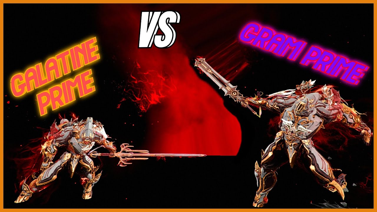 Warframe | Грэм Прайм против Галатина Прайма | Битва Тяжёлых Клинков