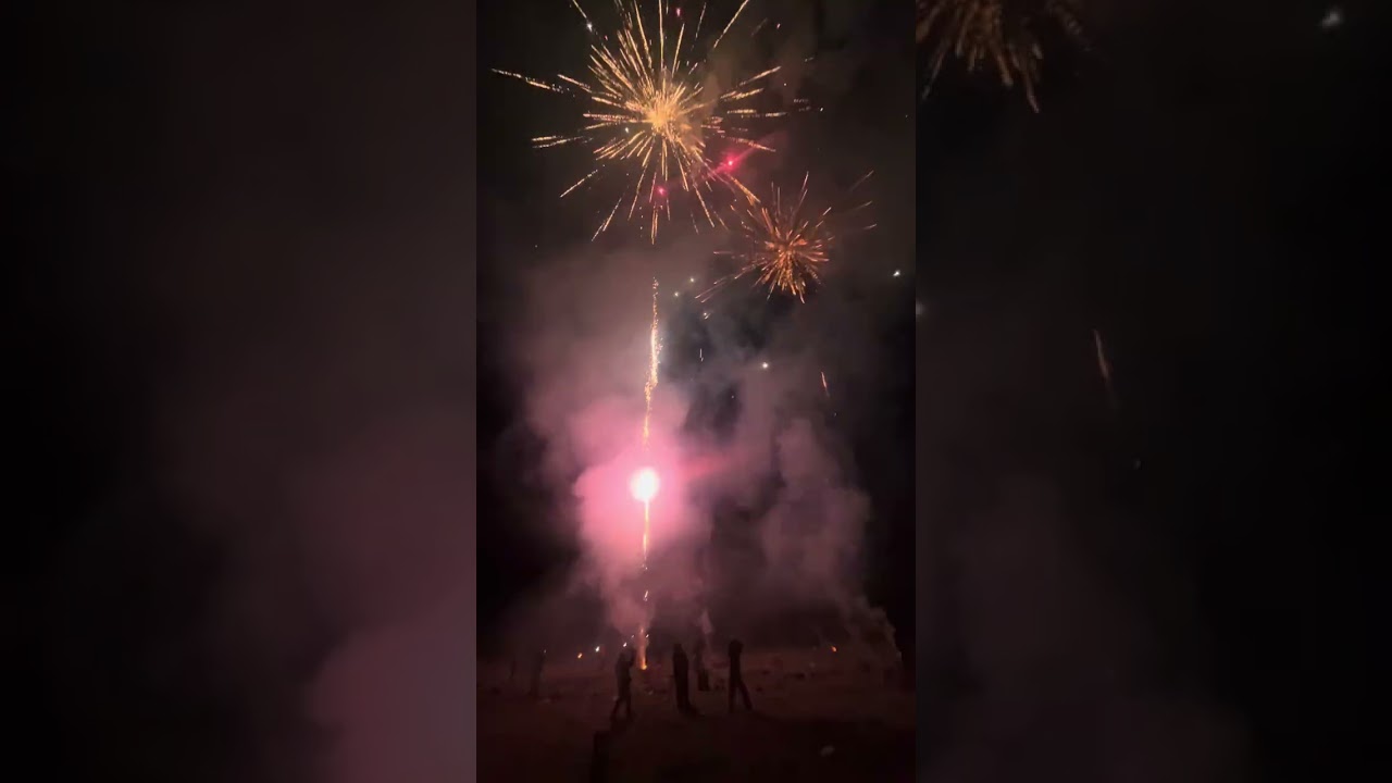 Palm dale 2025 burn sesh #fireworks #firecracker #fyp