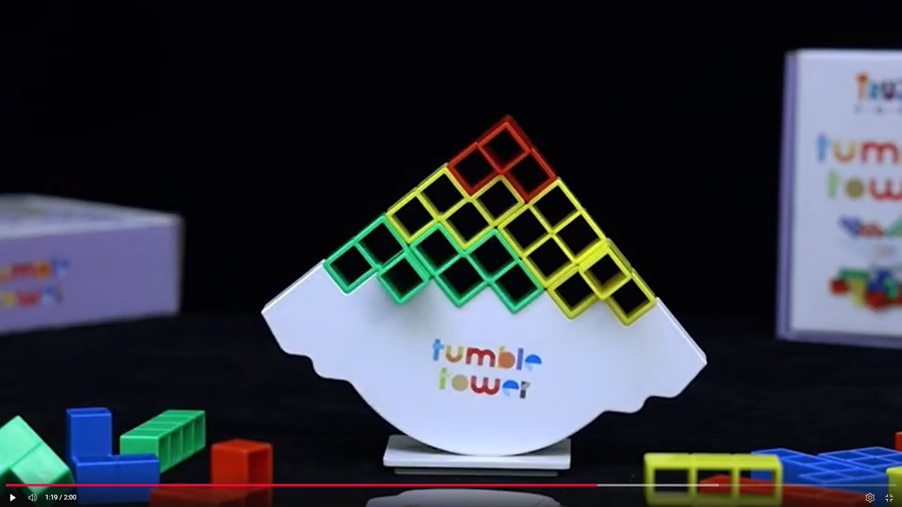 Introducing Tumble Tower, the ultimate kids game