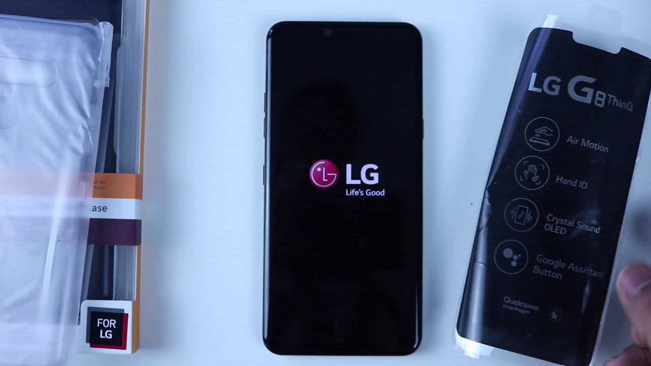 LG G8 ThinQ UNBOXING - 2019 LG G8 ThinQ