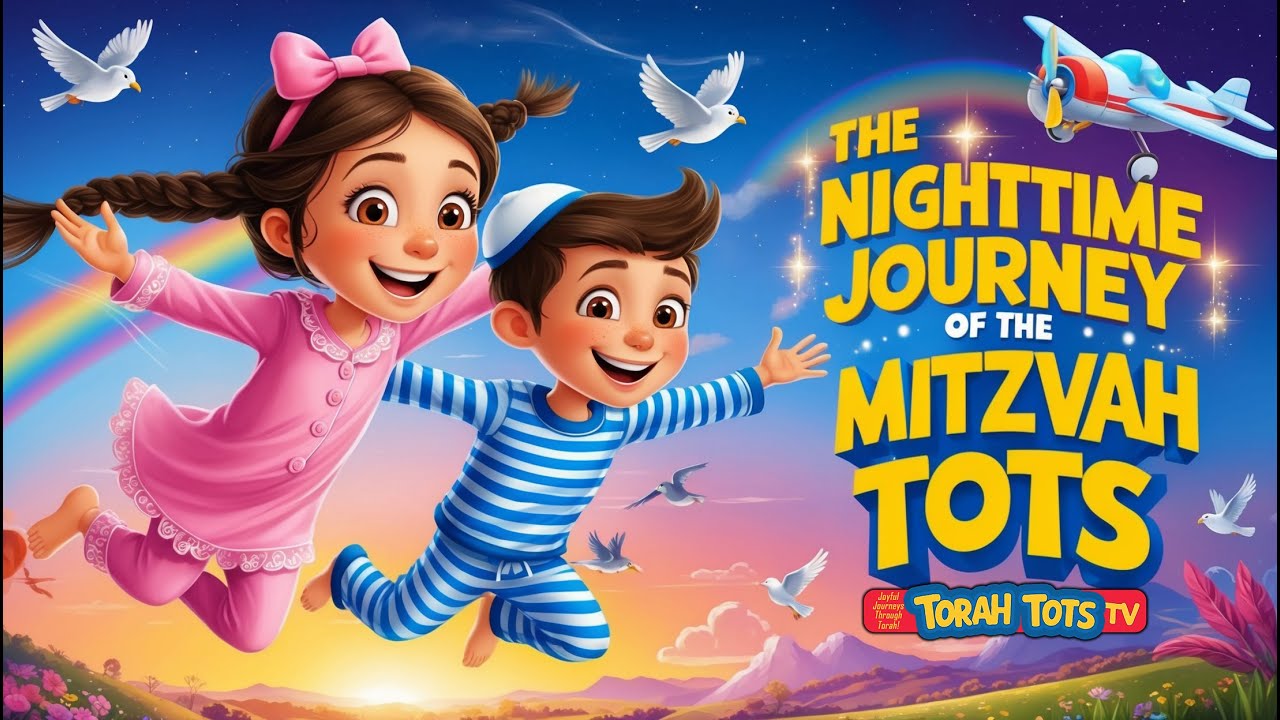 The Nighttime Journey of the Mitzvah Tots | Bed Time story | Torah Tots TV