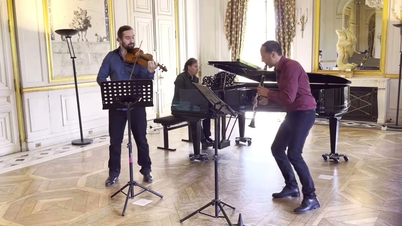 Trio pour clarinette, violon et piano en sol mineur de À.Khatchatourian