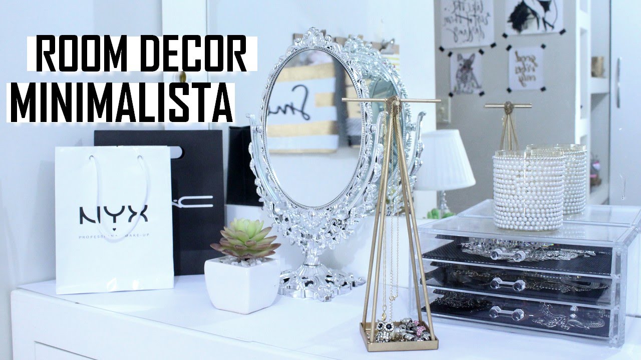 DIY - DECORAÇÃO MINIMALISTA/ESCADINAVO | Room Decor #3 - Lorena Lima - ft. Eduardo Wizard