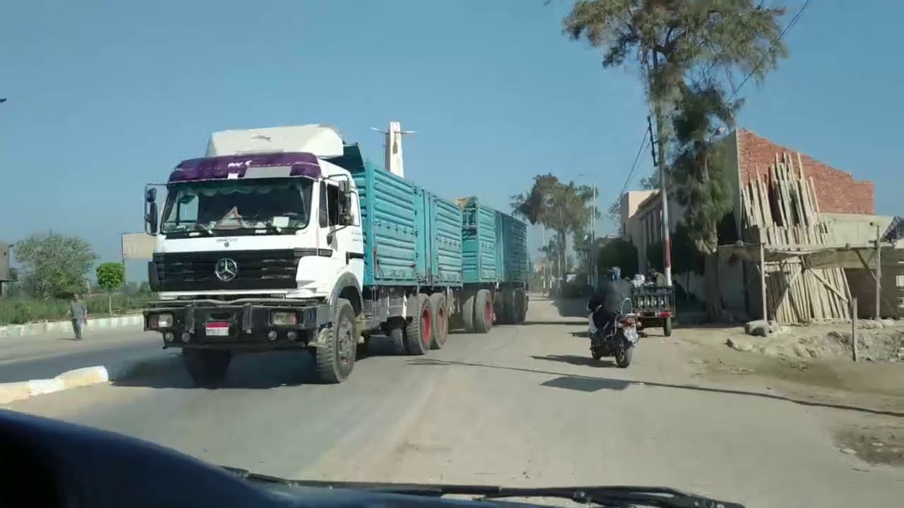 طريق فاقوس - ابوكبير بحافظة الشرقية
