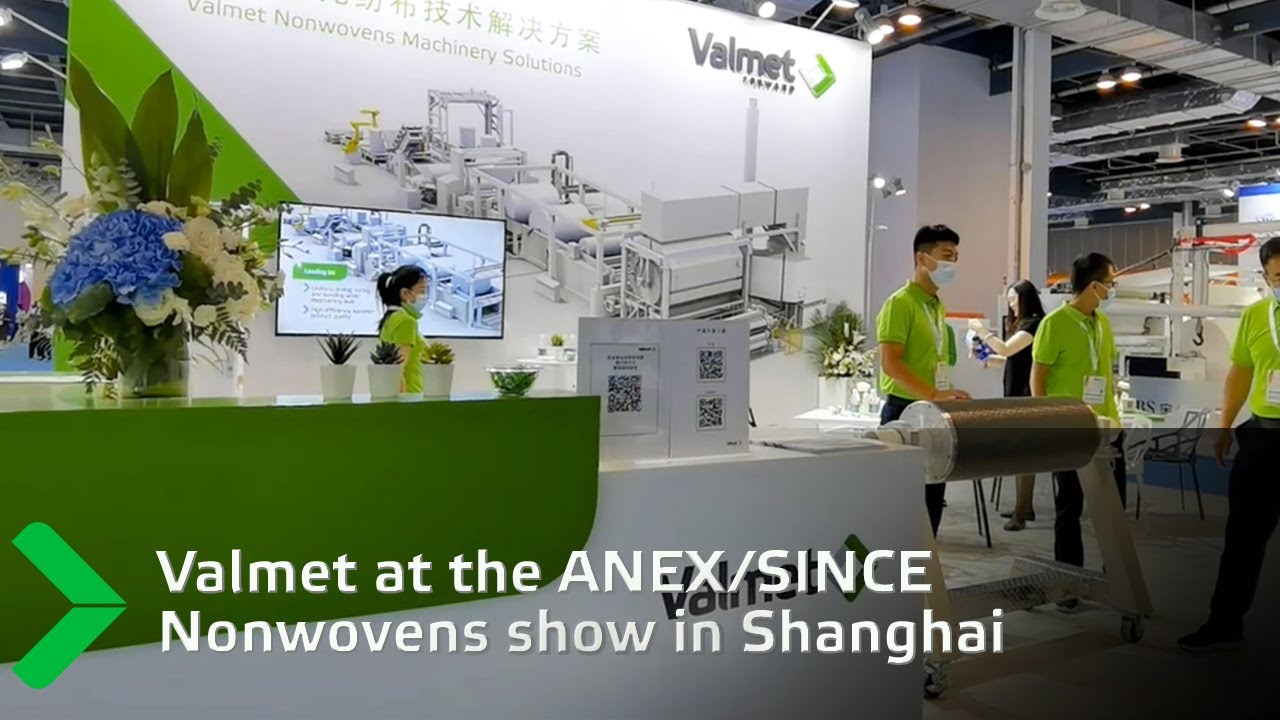 Valmet participation in the INDEX/SINCE Nonwovens Show in Shanghai