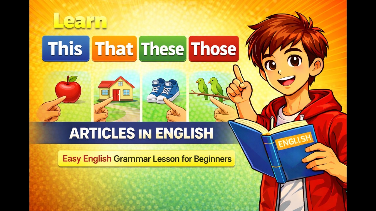 This, That, These, Those in English | Easy English Grammar for Beginners
