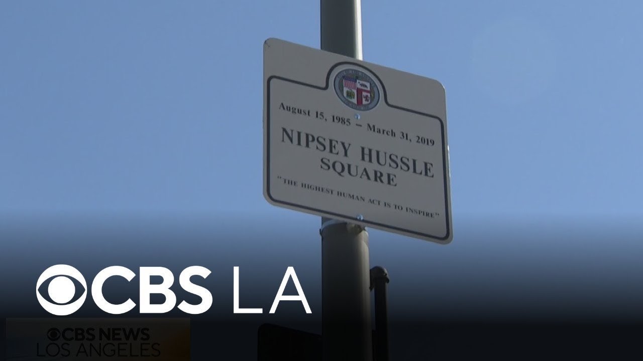 An iconic Los Angeles intersection is now named after late rapper Nipsey Hussle