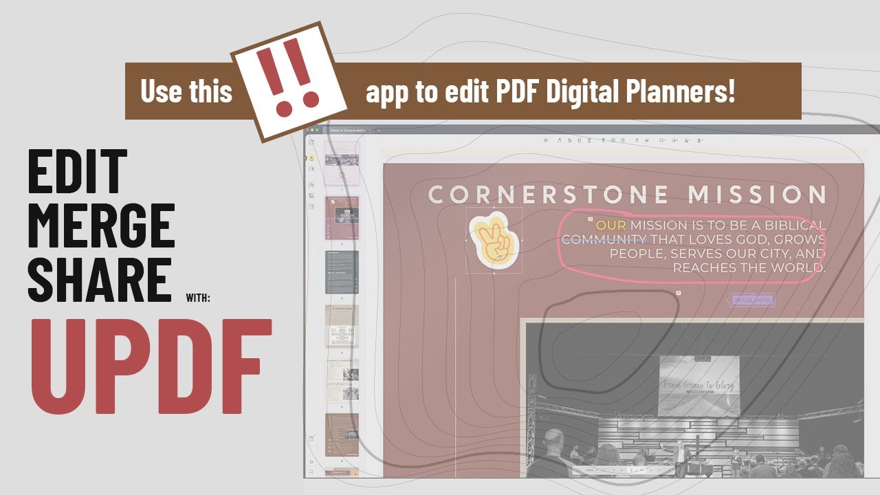 How to Edit a PDF Digital Planner with UPDF