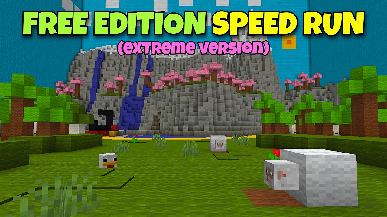 Minecraft Free Edition Speedrun EXTREME [04.20] [WR]