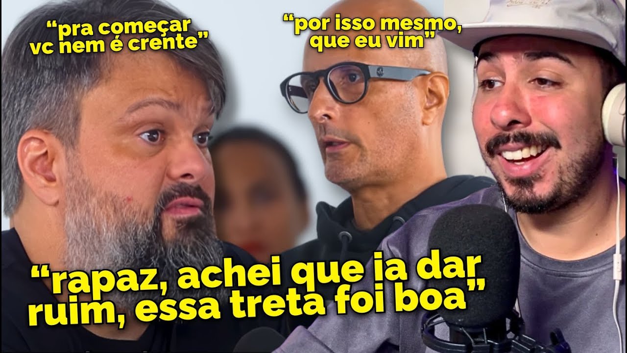 1 CRIST&Atilde;O VS 25 ATEUS | QUEM TEVE O MELHOR ARGUMENTO NA MINHA OPINI&Atilde;O (react)