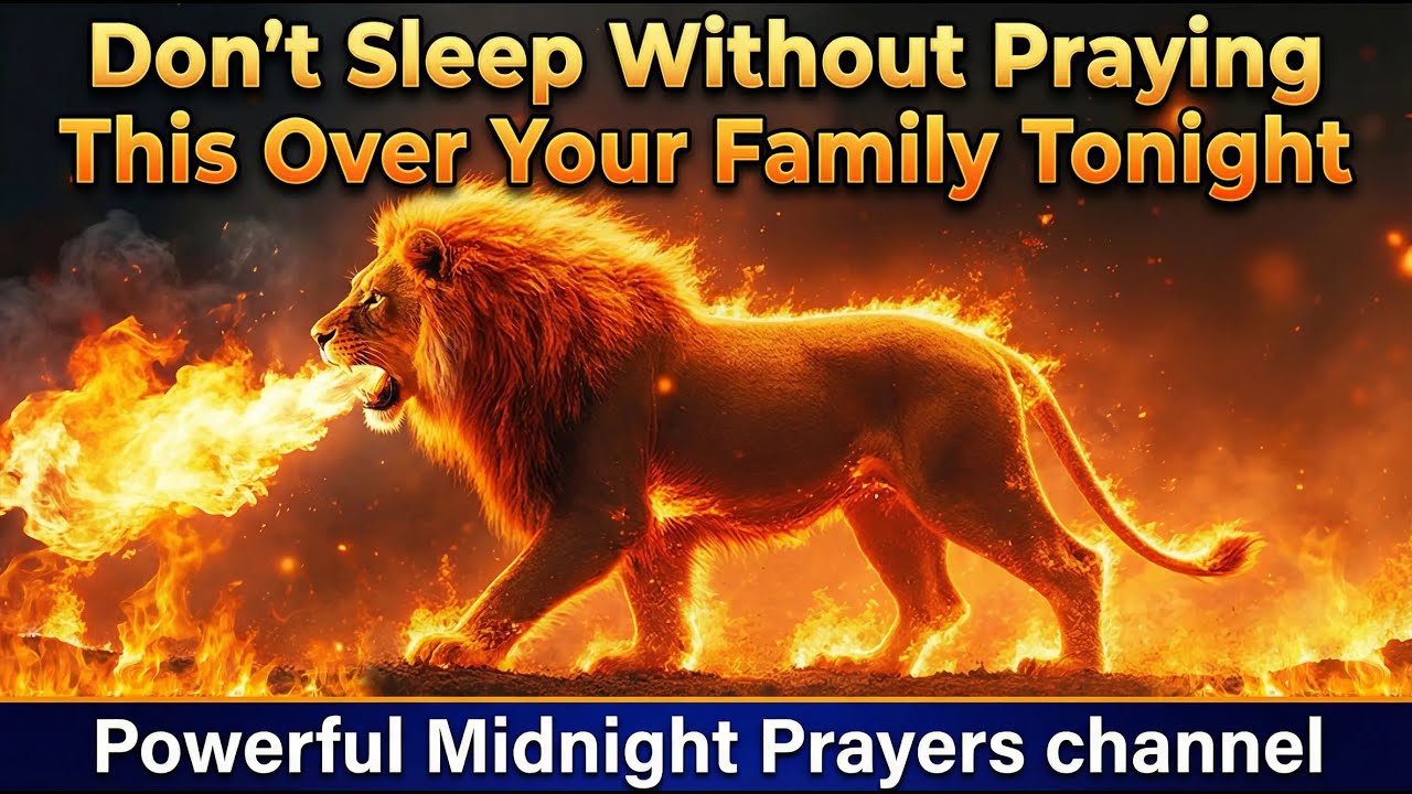Don’t Sleep Without Praying This Over Your Family Tonight #nightprayer #protection #christianprayers
