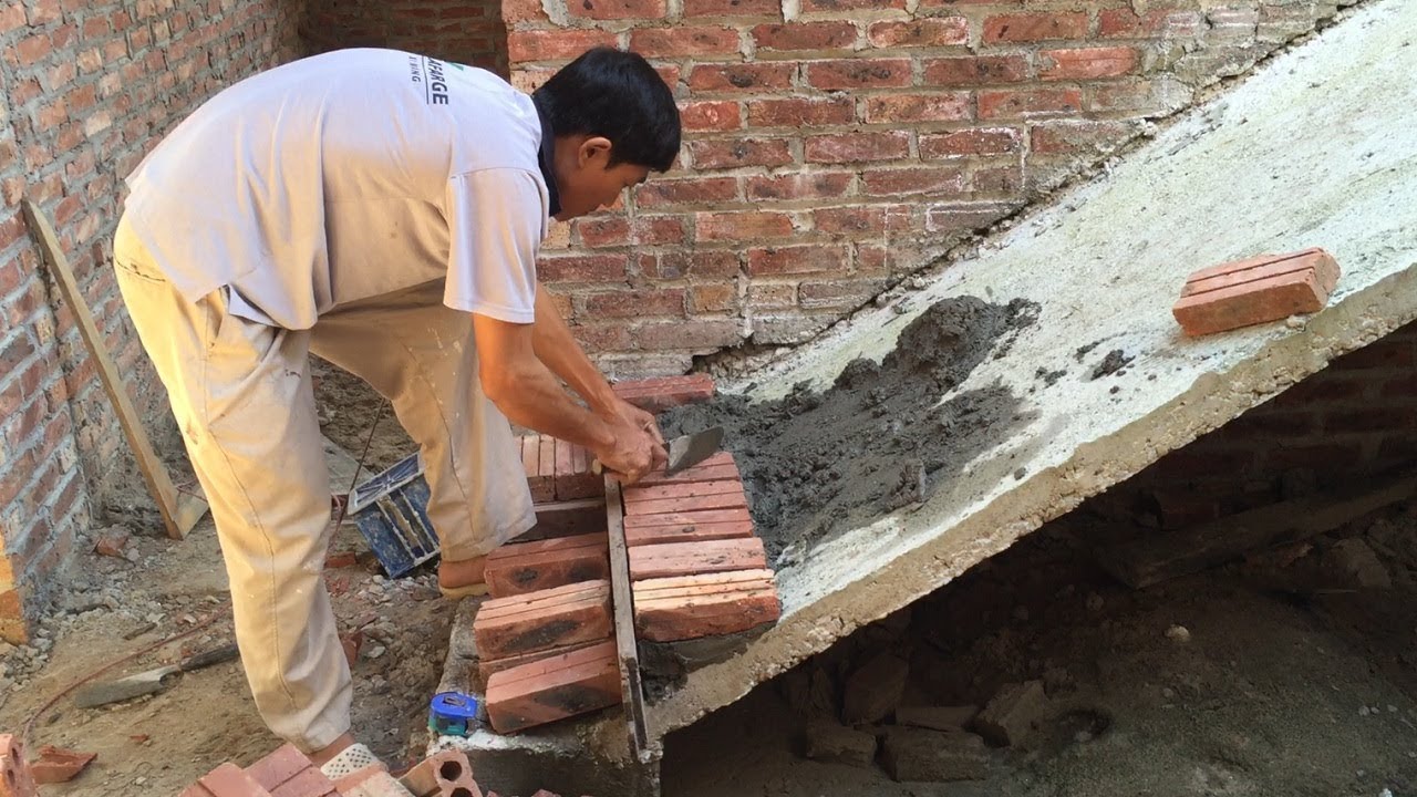 Traditional Techniques Craft Skills Construction Plans Available - Building Step Stairs With Brick