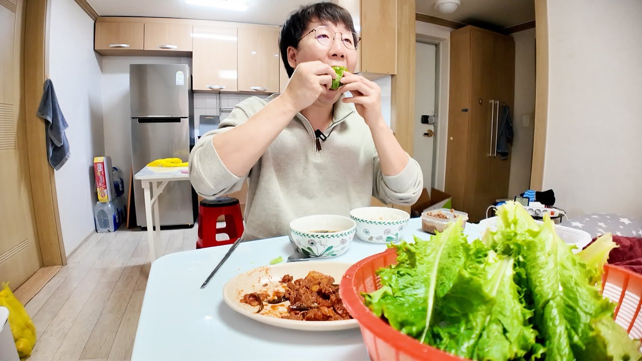 이렇게 먹고 삽니다! 40대 솔로의 현실 식사