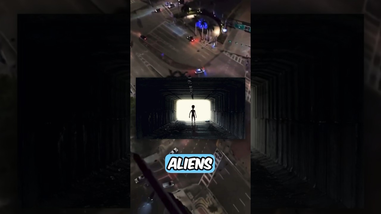👽8-10 Foot Shadow Aliens Invade Miami Mall - Police Shutdown and Chaos Ensues. #alien #miami