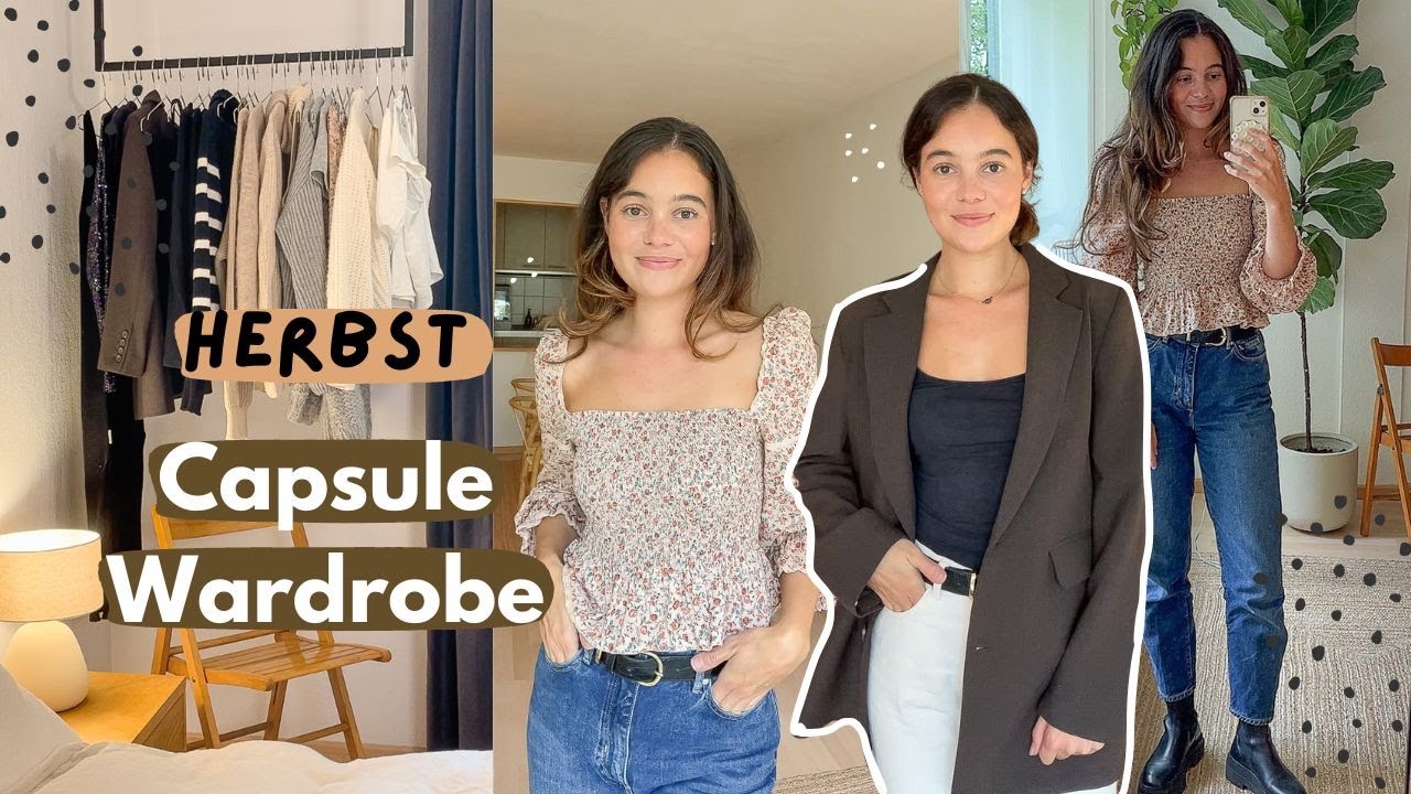 Meine 28 Teile Herbst Capsule Wardrobe | Minimalismus | alle Teile, die ich noch besitze ☀️