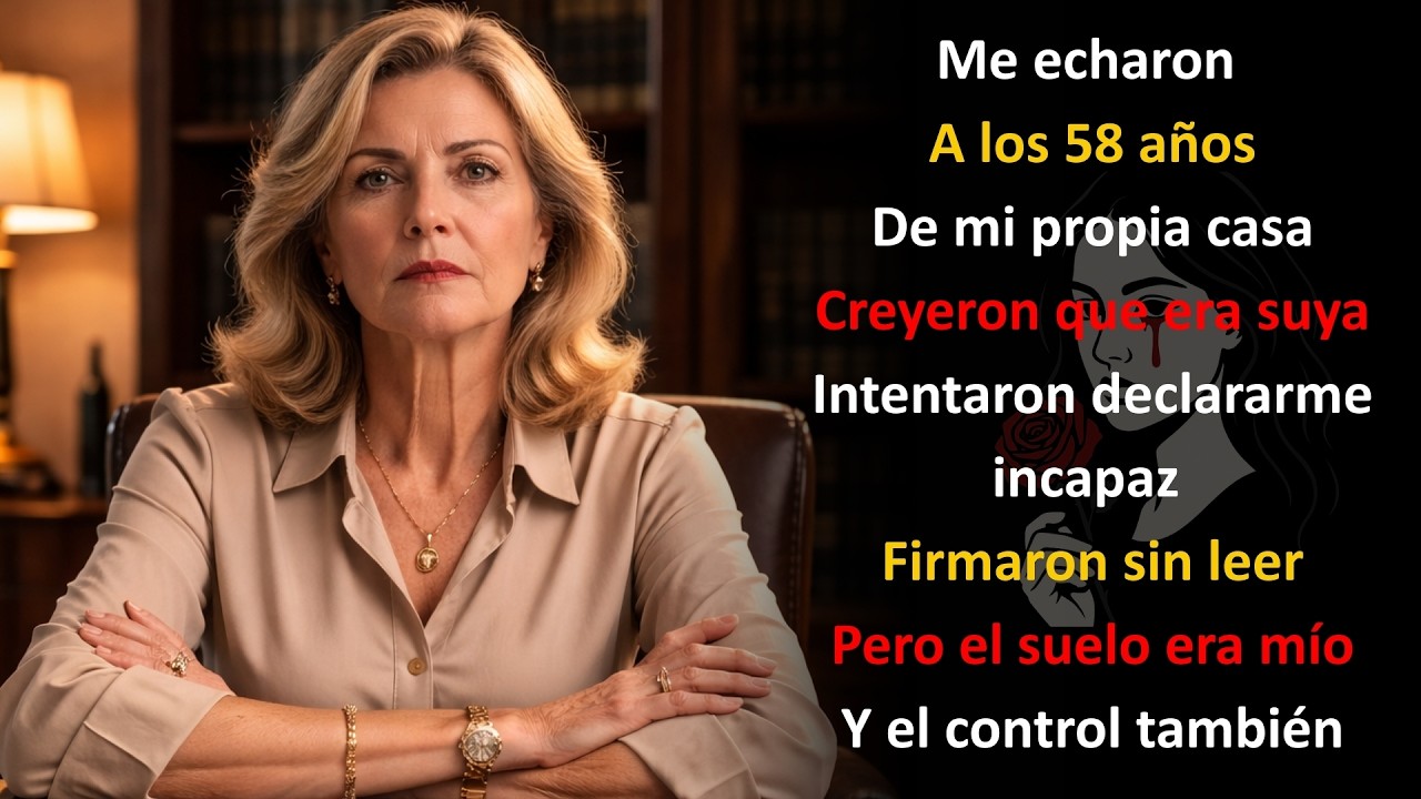 A los 58 años mis hijos me echaron de mi propia casa… sin saber que nunca fue suya