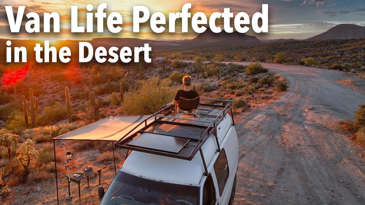Winter Van Camping in the Sonoran Desert