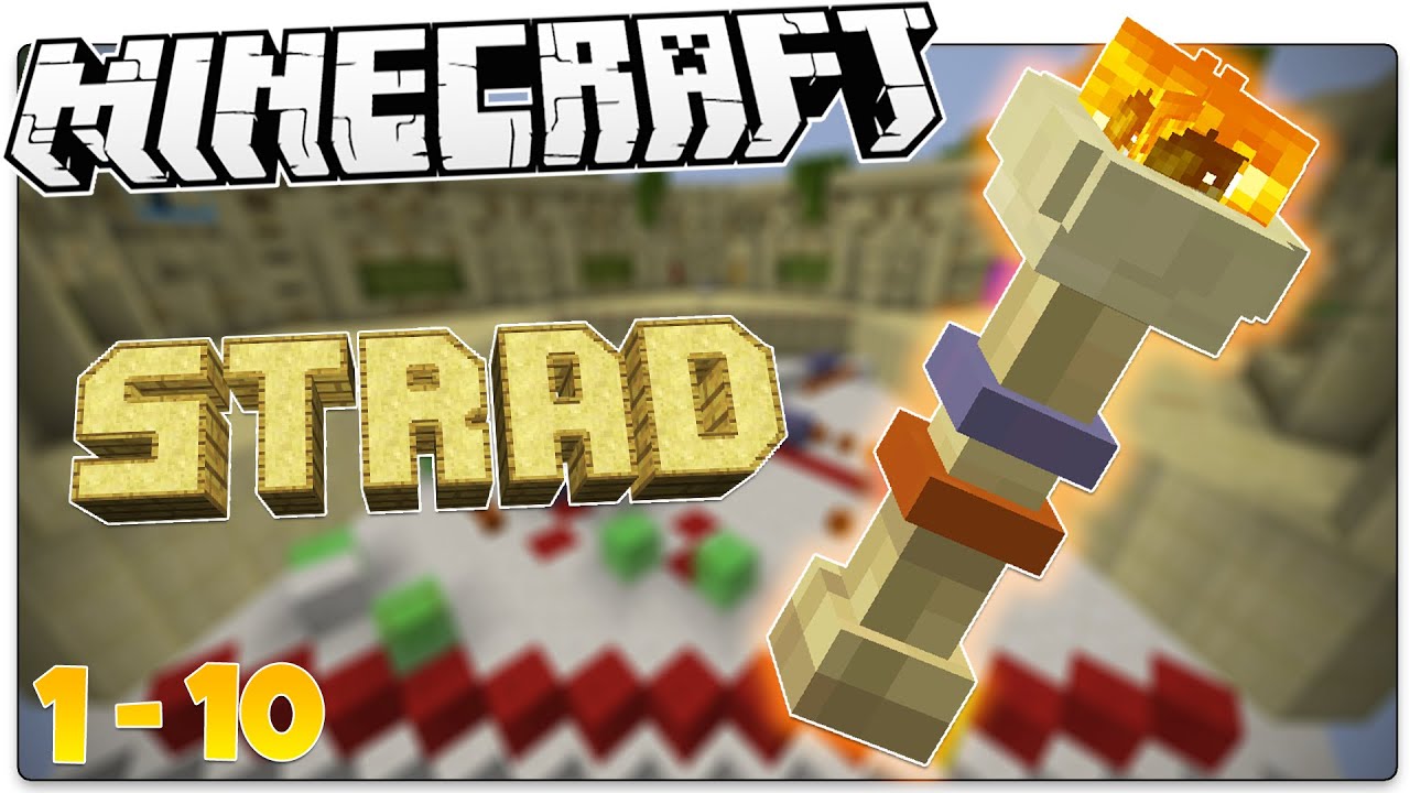 Minecraft | The BEST Minecraft Map EVER?! | STRAD | Levels 1 - 10 (Minecraft Custom Map)