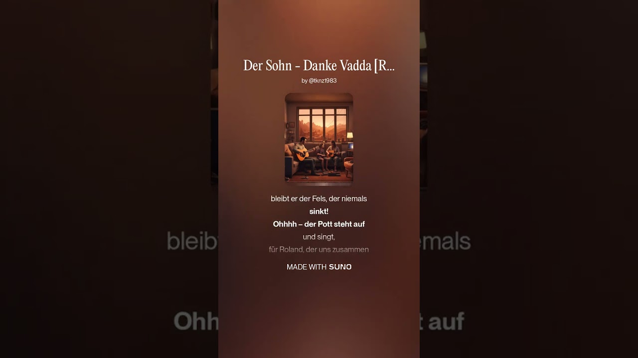 Der Sohn - Danke Vadda [Roland Theme]-(2026 Remaster)