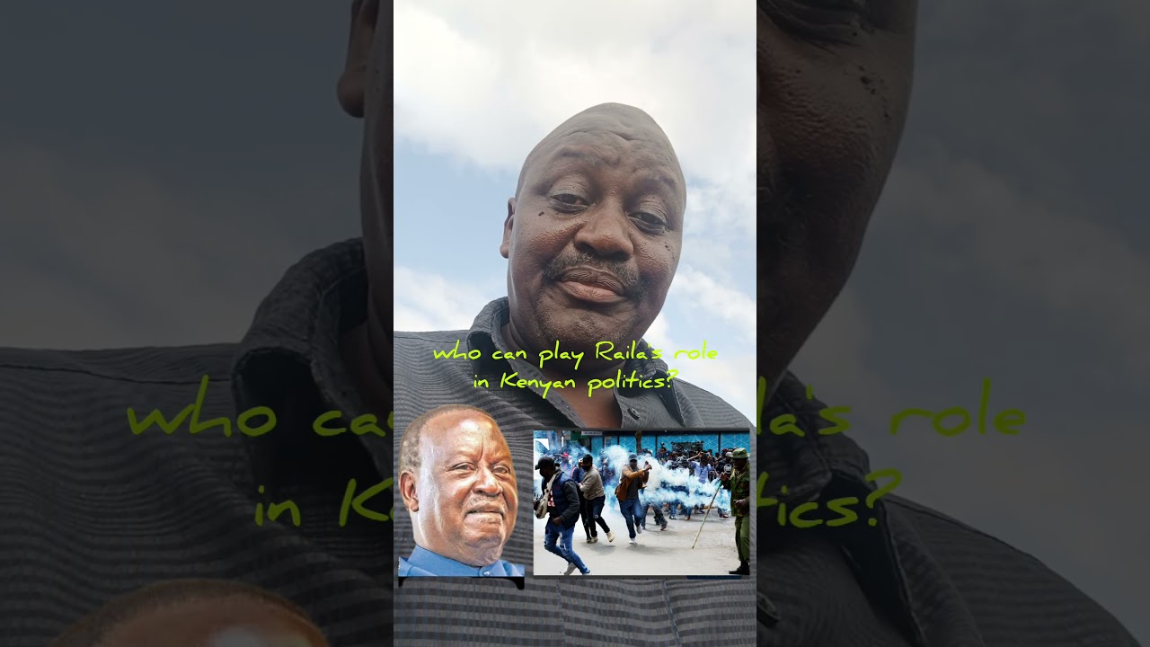 who can play Raila's role in Kenyan politics?