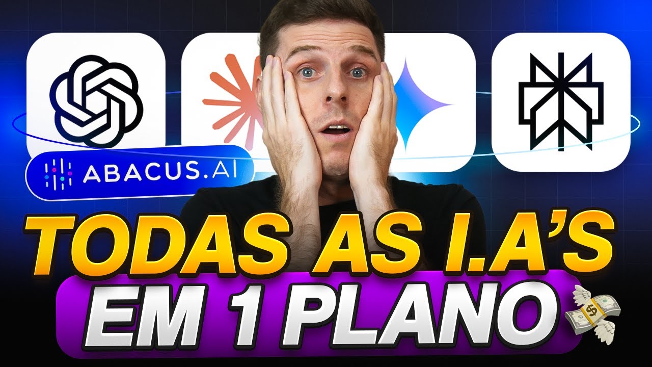 1 Plano, TODAS as IAs: ChatGPT, Claude, Gemini e Mais (ChatLLM da Abacus AI)