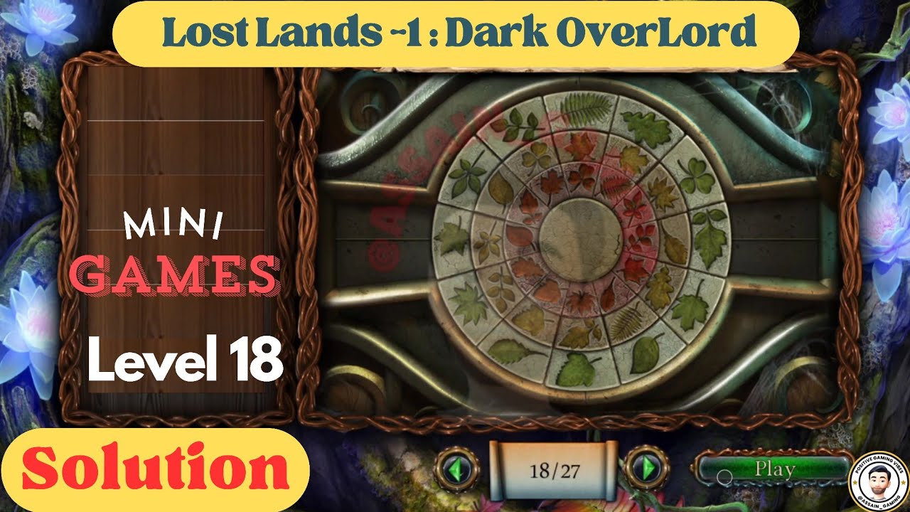 Lost Lands 1 Mini Games Puzzle 18