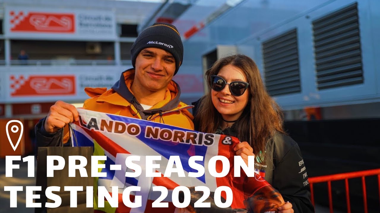 PRE SEASON TESTING IN BARCELONA | Formula 1 Vlog - Winter Test 2020