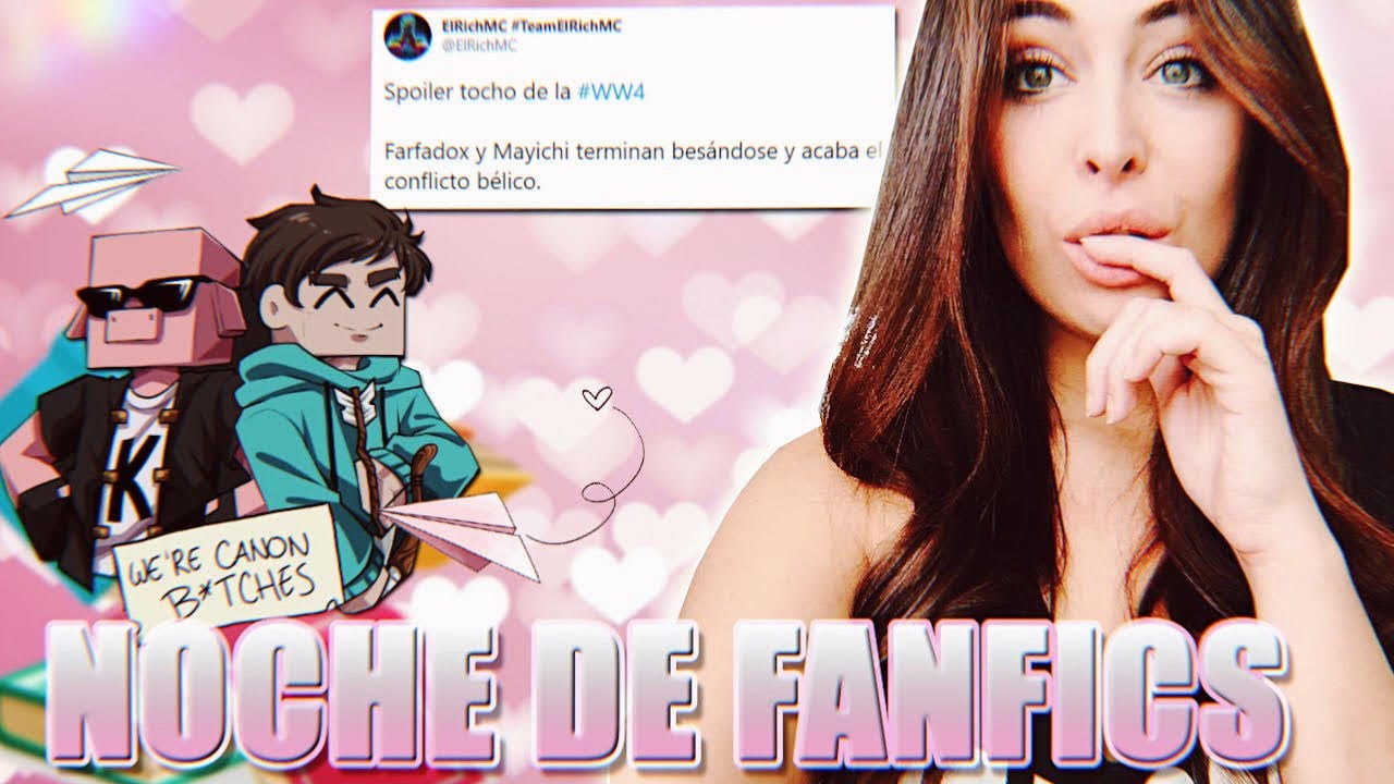 NOCHE DE FANFICS DE ELITECRAFT 2 - SHIPPEOS CANON - VANDAL Y KAKY LEVITAN - FARFICHI - AMOR FURRIANO