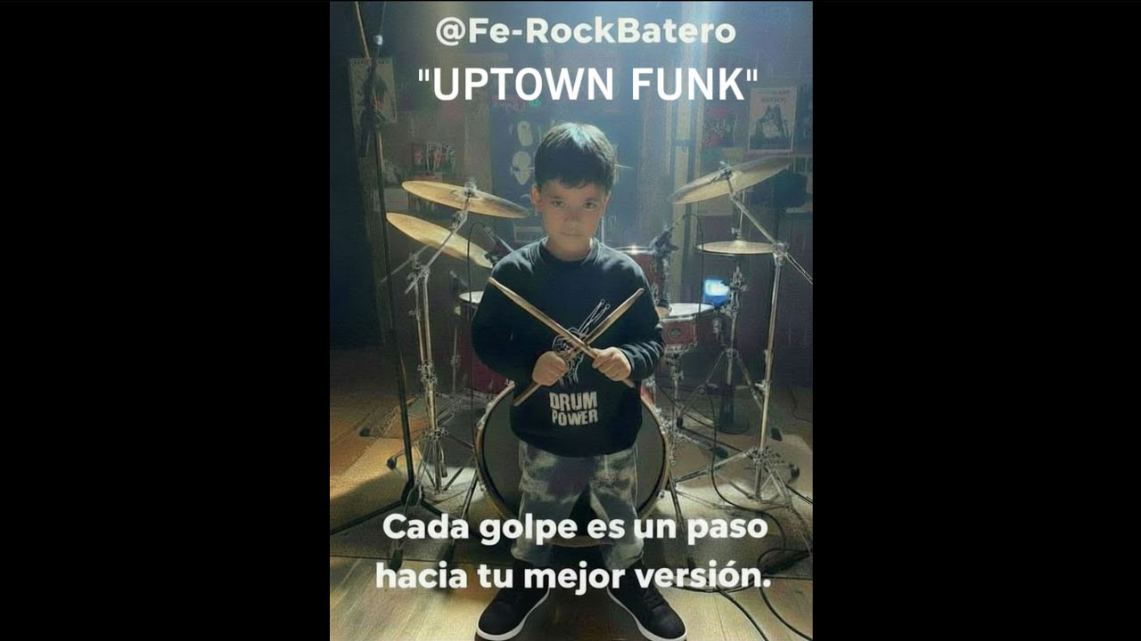 Uptown Funk - Bruno Mars Ft. Mark Ronson (Drum Cover)