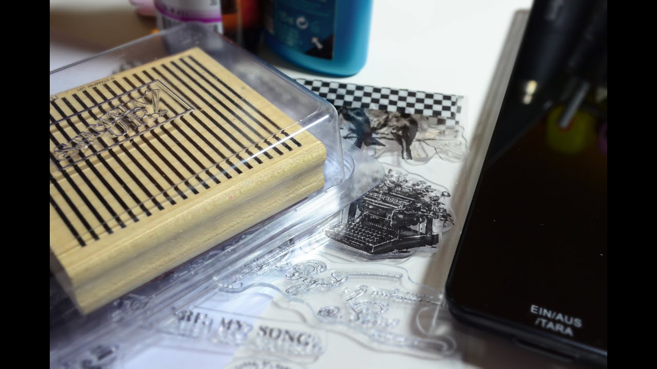 Tutorial-DIY- Stempelreiniger,Spartipp,l[Scrapbooking,Stempel,Basteln mit Papier]