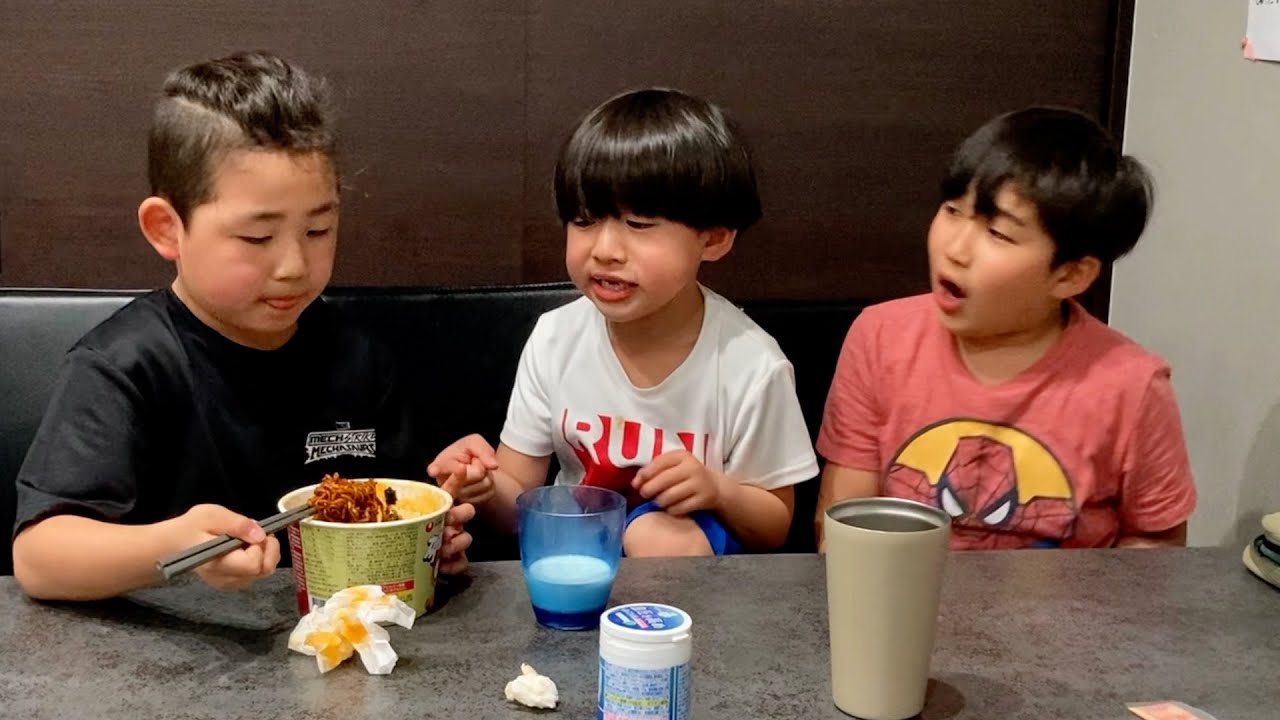 【取り合い】韓国のインスタントご飯で韓国パーティー！！