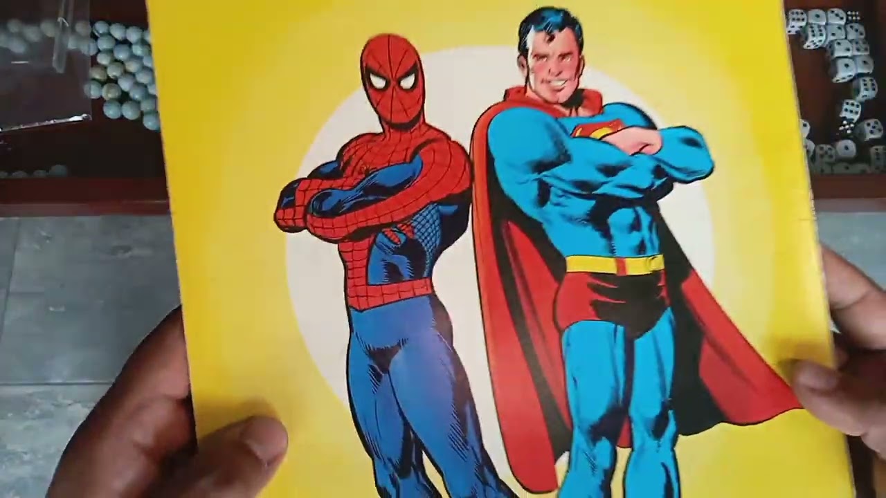 reseña del cómic SUPERMAN VS SPIDERMAN.
