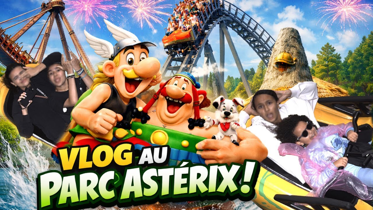 LaVieDuS - 2 JOURS AU PARC ASTÉRIX : EST - CE QUE ÇA VAUT LE COUP ? 😱🔥🎢