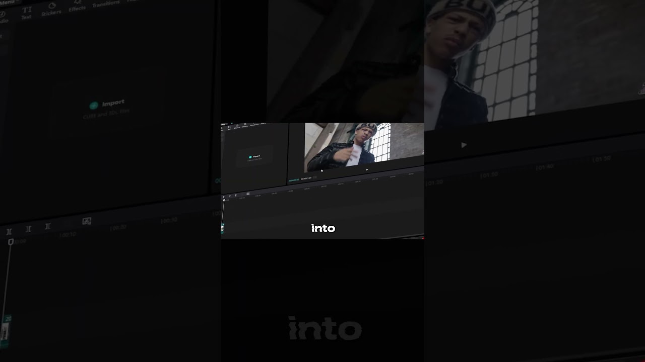 How to color grade your music video in CapCut.💻🖍️