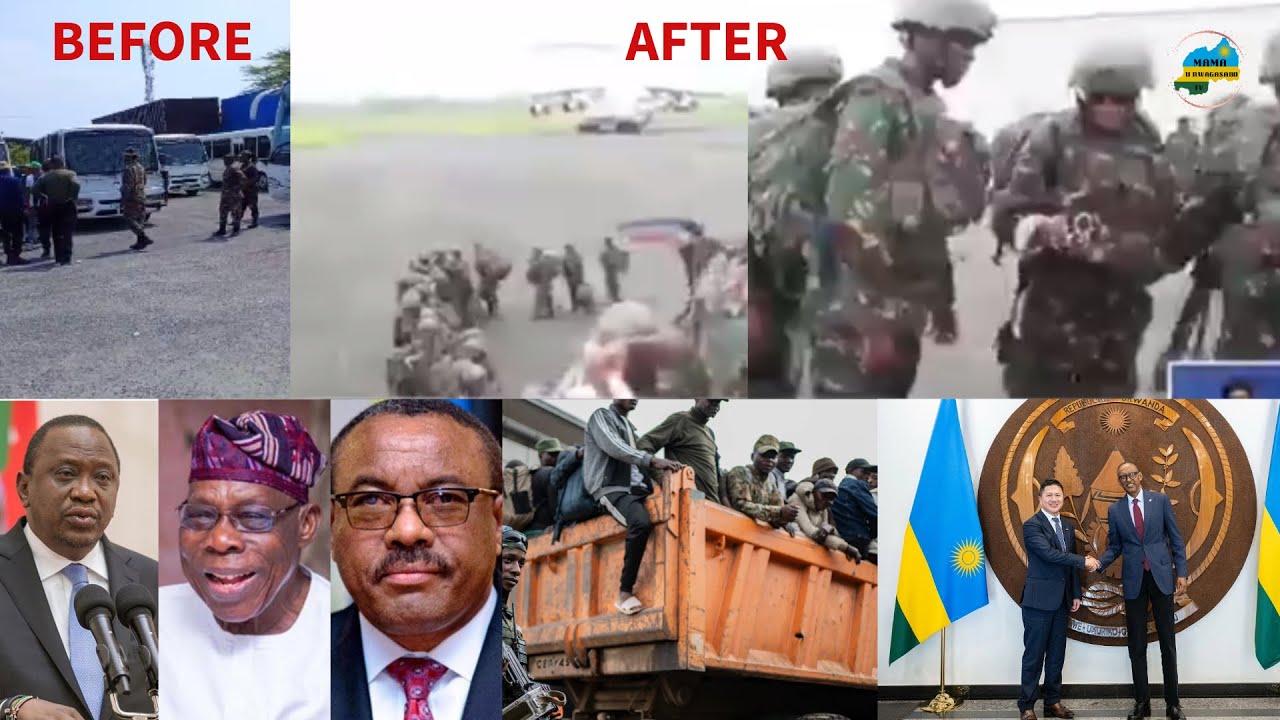 ABASIRIKARI BA SADC BANYUJIJWE MU RWANDA/ABARIMO KENYATTA,OBASANJO BAGIZWE ABAHUZA KU KIBAZO CYA RDC