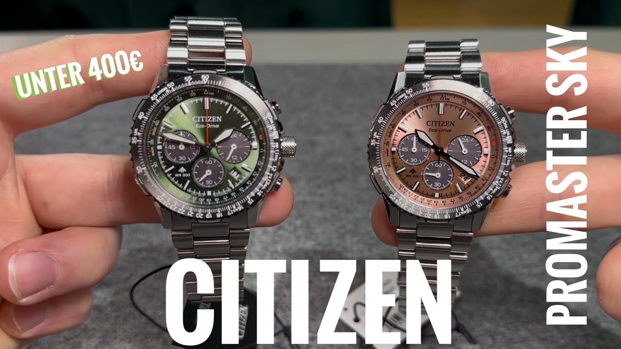 40mm Chrono unter 400€?! Citizen Eco-Drive Promaster Sky "Navihawk" | Review | CA4664 | Olfert&Co