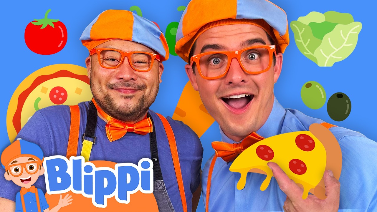 Blippi and David Chang's Pizza Challenge! 🍕