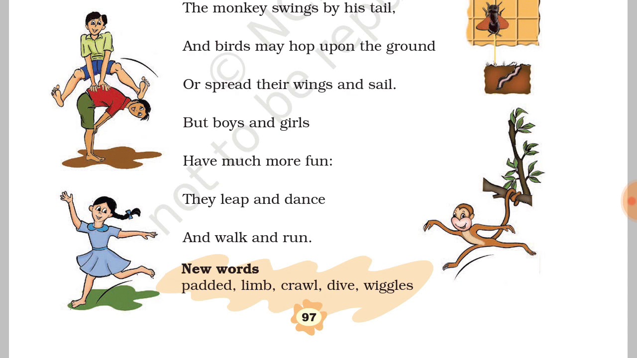 HOW CREATURES MOVE Class 3 Unit 10 English