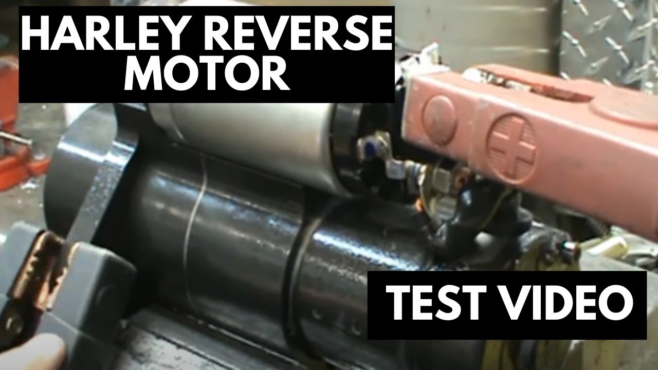 Harley reverse motor test UPDATE